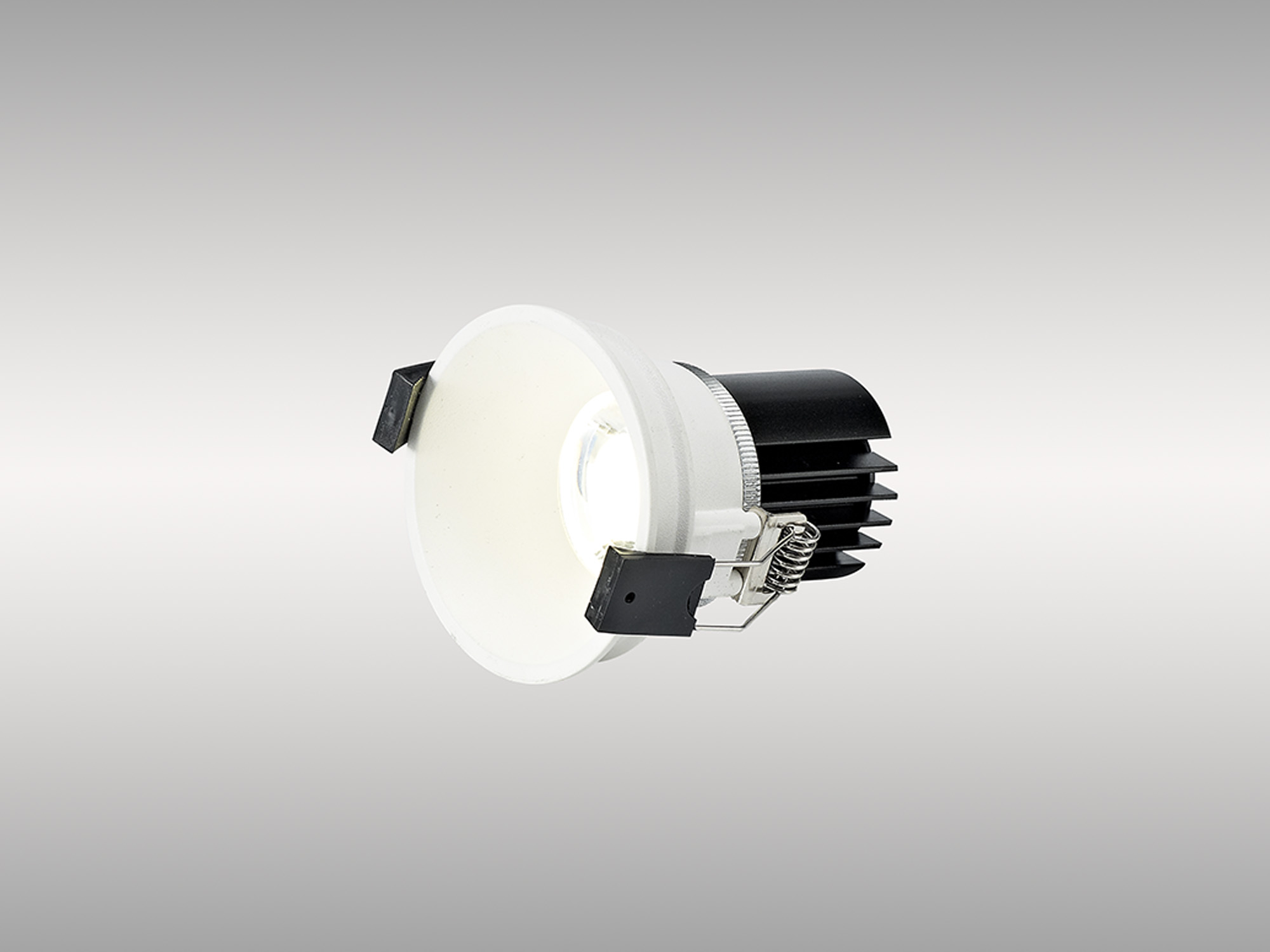 Bania 10 IP65 Recessed Ceiling Luminaires Dlux Round Recess Ceiling